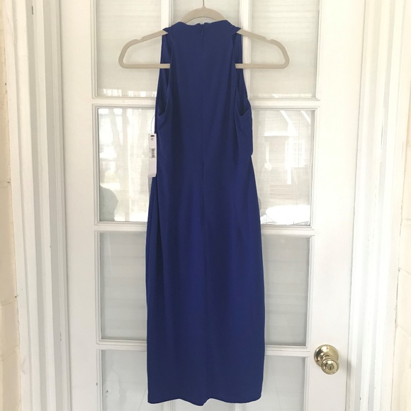 Maggy London Knot Front Midi Dress - Picture 6 of 7